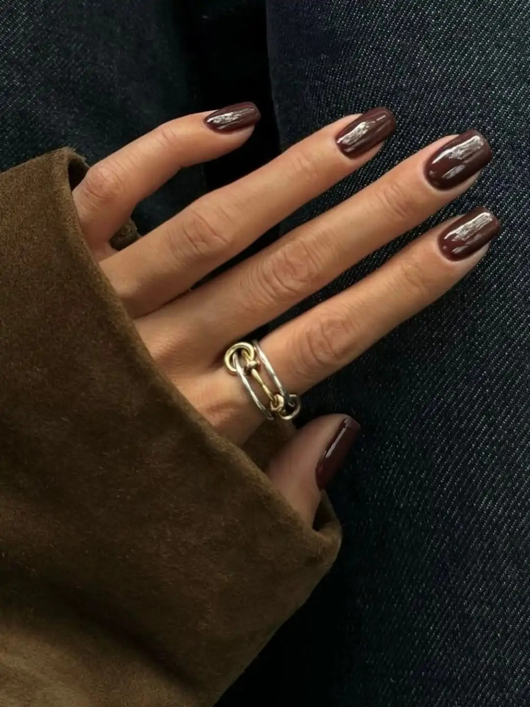 High-Glossy Visual Idea — Espresso Nails 2027