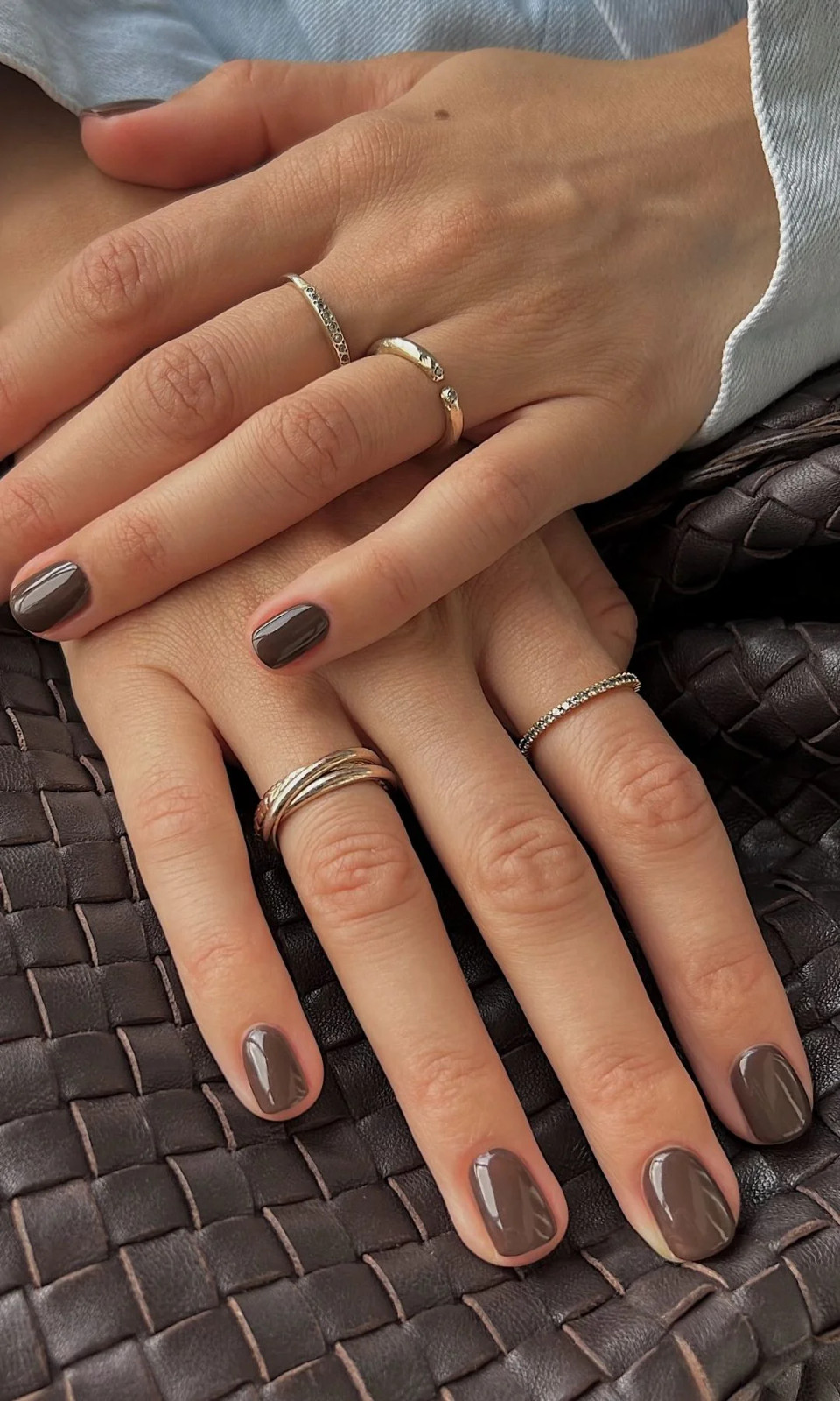 Deep Muted Chocolate Brown Visual Idea Deep Muted Chocolate Brown Visual Idea — Chocolate Brown Nails 2027
