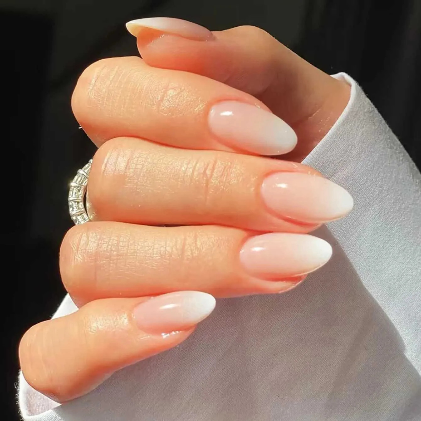 Uñas Postizas De Almendra, Tamaño Mediano, Con... De 3,64 € | DHgate