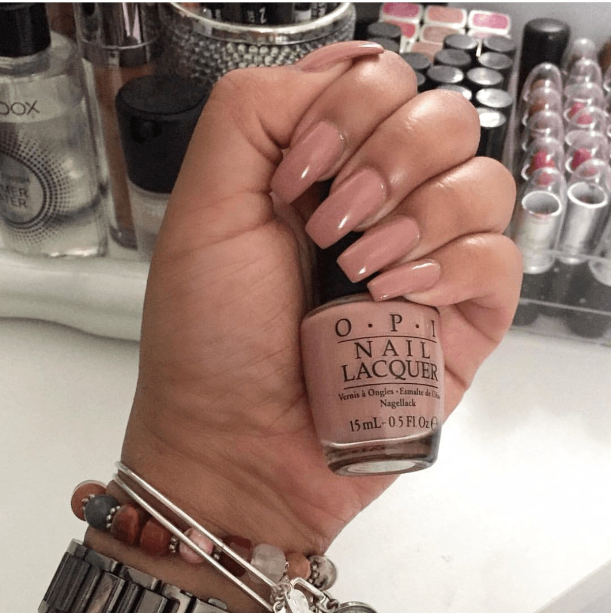 Opaque Visual Idea — Nails 2027 for Brown Skin