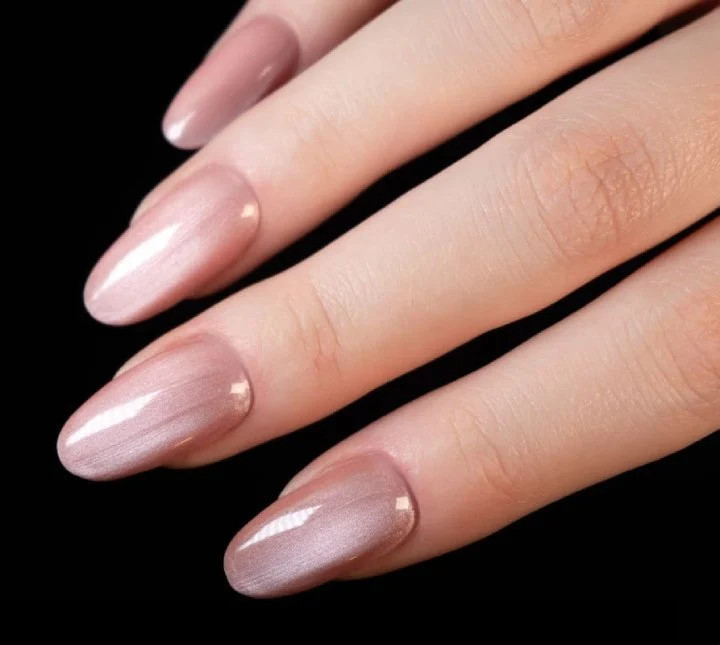 Visual Idea — They Feature A Shimmering Cat-Eye Finish — Girls Night Nails 2027