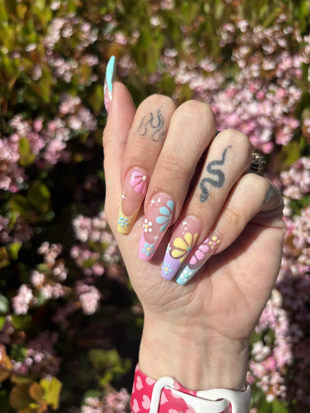 Pastel Floral & Butterfly Art Pastel Floral & Butterfly Art — Coachella Nails 2027