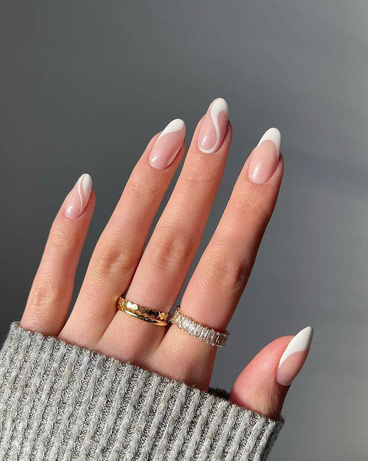 Precise Lines Smooth Finish Visual Idea — Wedding French Tip Nails 2027
