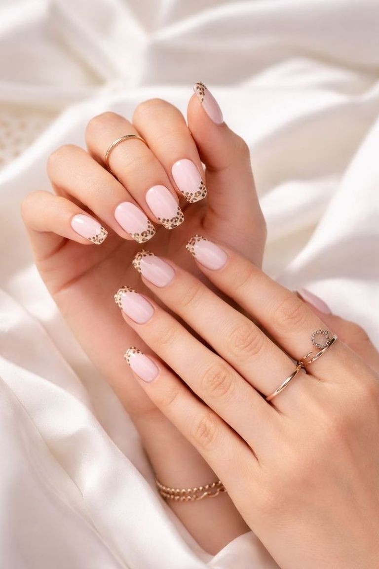 Both Hands Close-Up Visual Idea Both Hands Close-Up Visual Idea — Summer French Tip Nails 2027