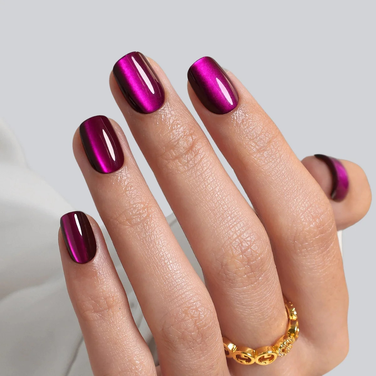 Deep Oxblood Almond Nails — Fall to Winter Nails 2026