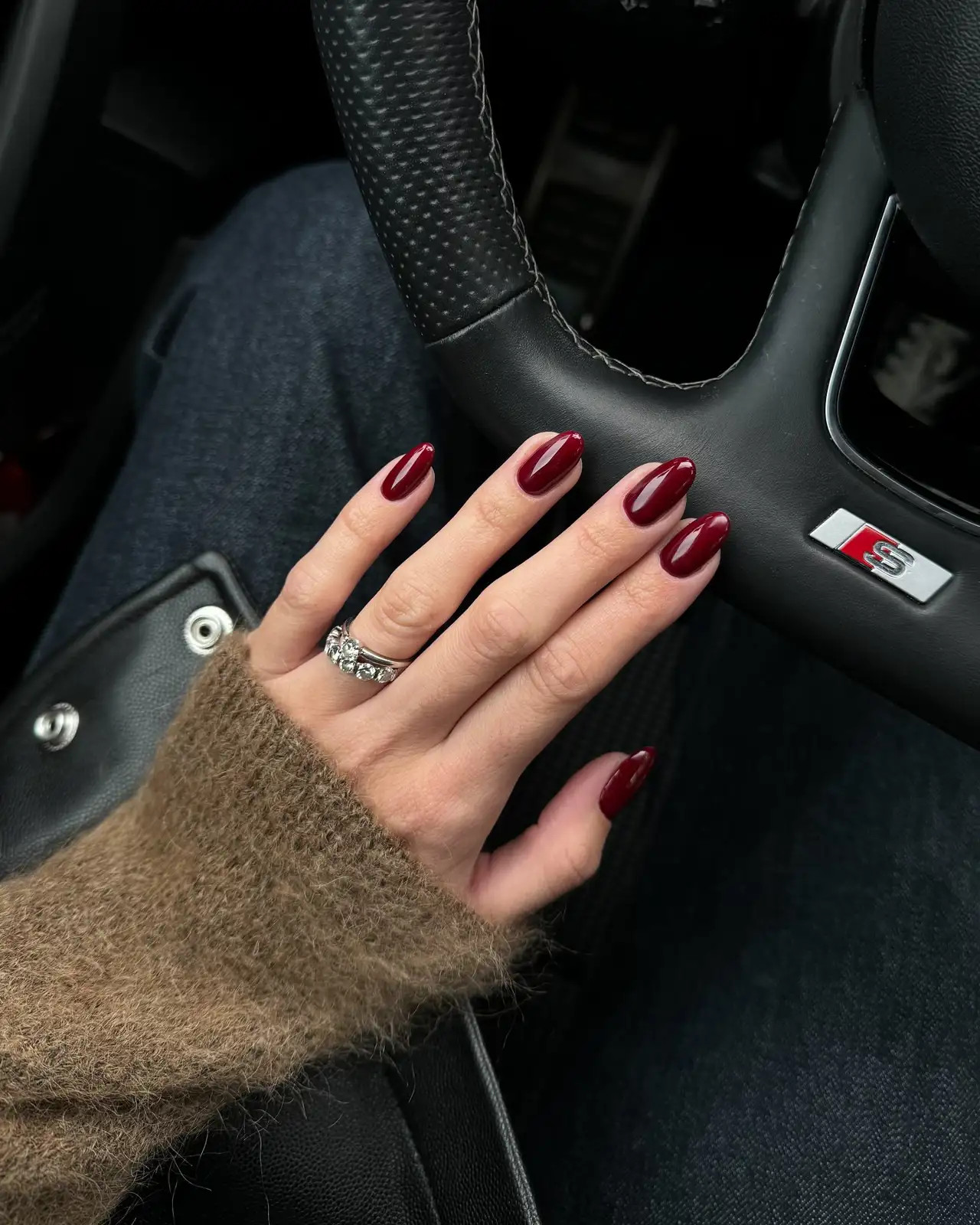 None Visual Idea None Visual Idea — Nails 2027 for Red Dress