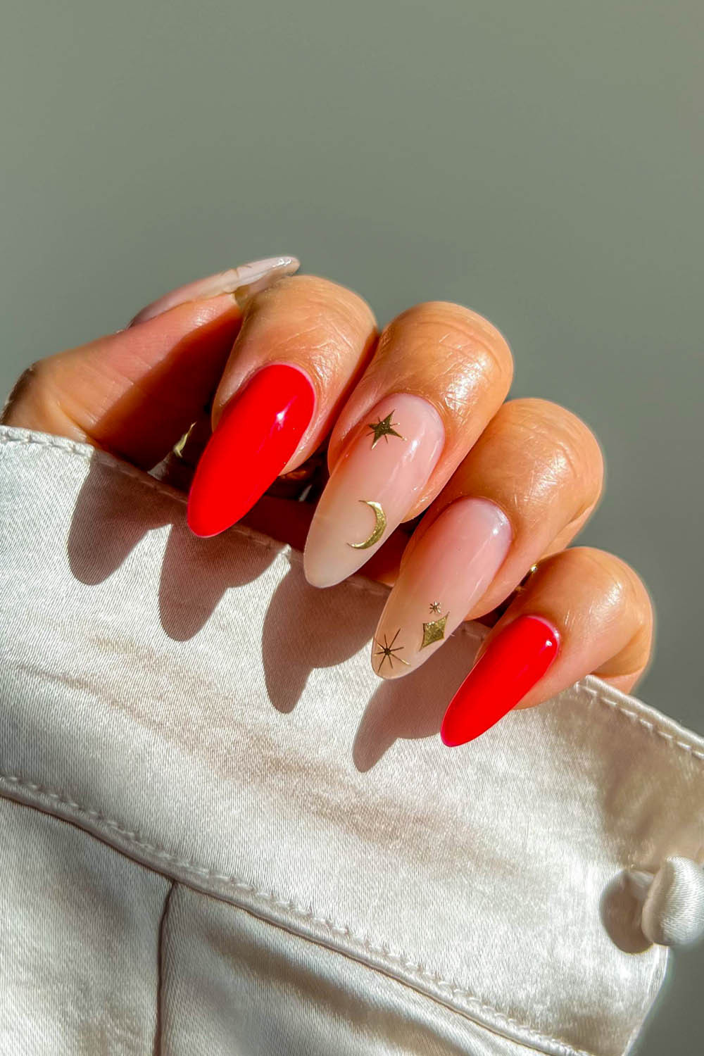 Evening Wear Special Occasion Visual Idea Nails 2027 for Red Dress