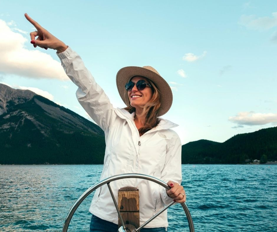 White Jacket Outfit Idea — Lake Outfits 2027