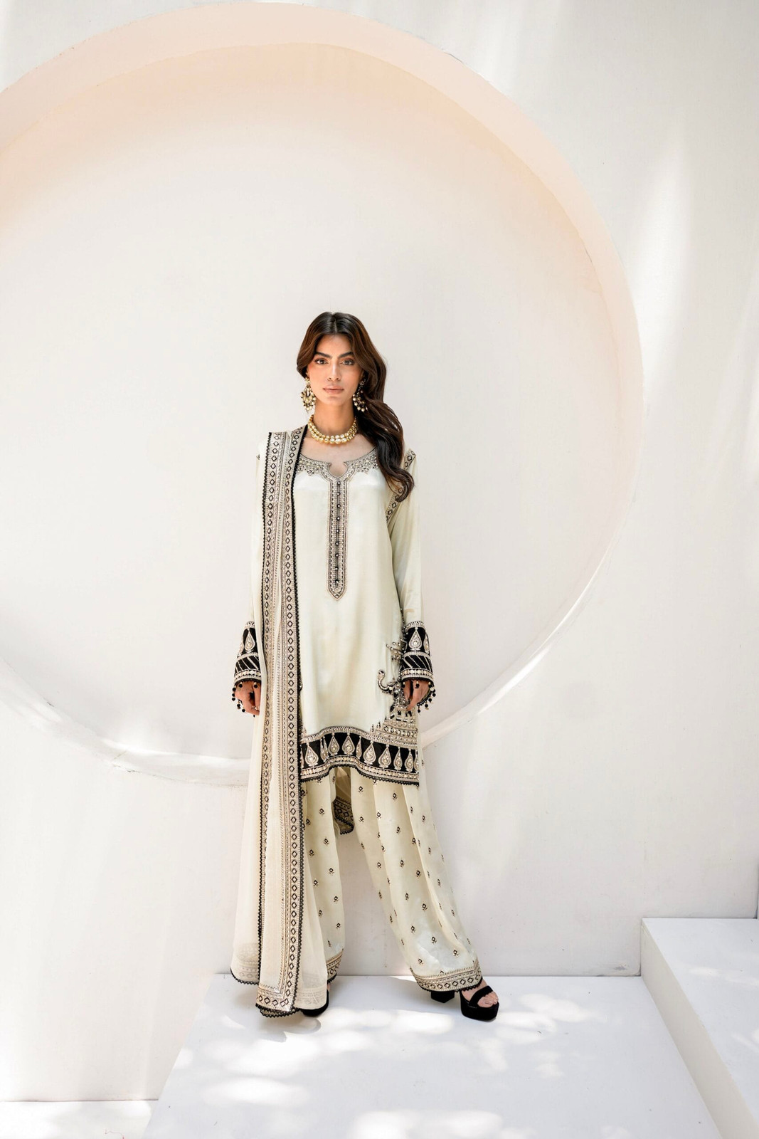 Embroidered Viscose Silk Set for Chic Daywear Embroidered Viscose Silk Set for Chic Daywear — Dubai Outfits 2027