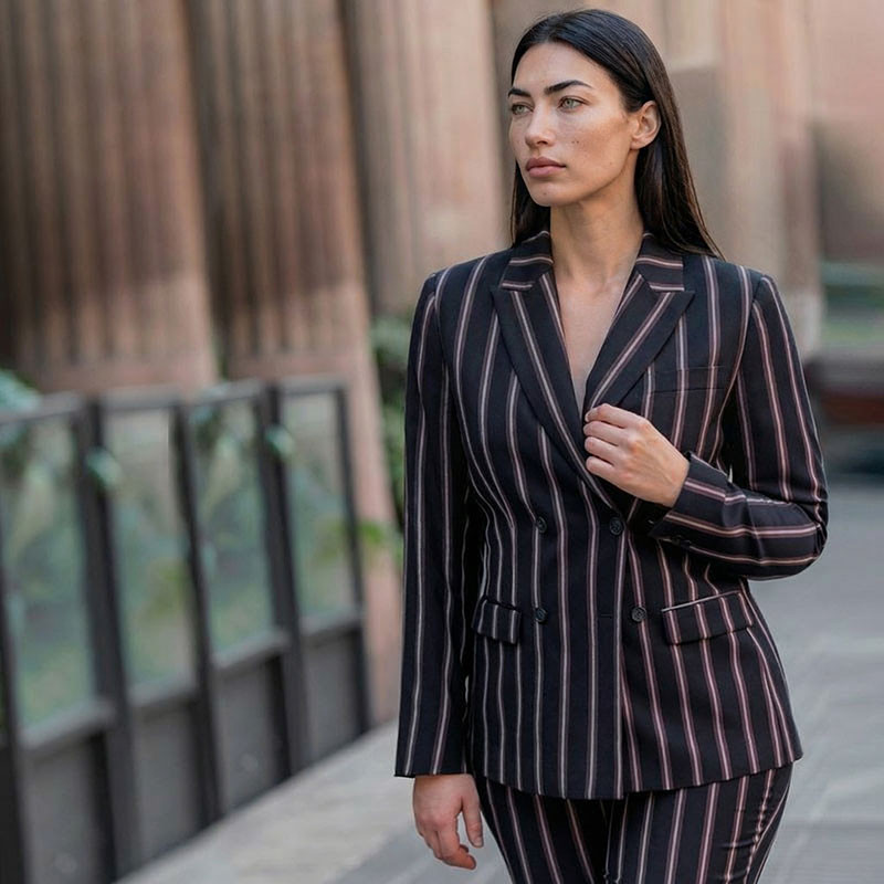 Classic Navy Pinstripe Suit for Professional Settings Classic Navy Pinstripe Suit for Professional Settings — Business Formal Outfits 2027
