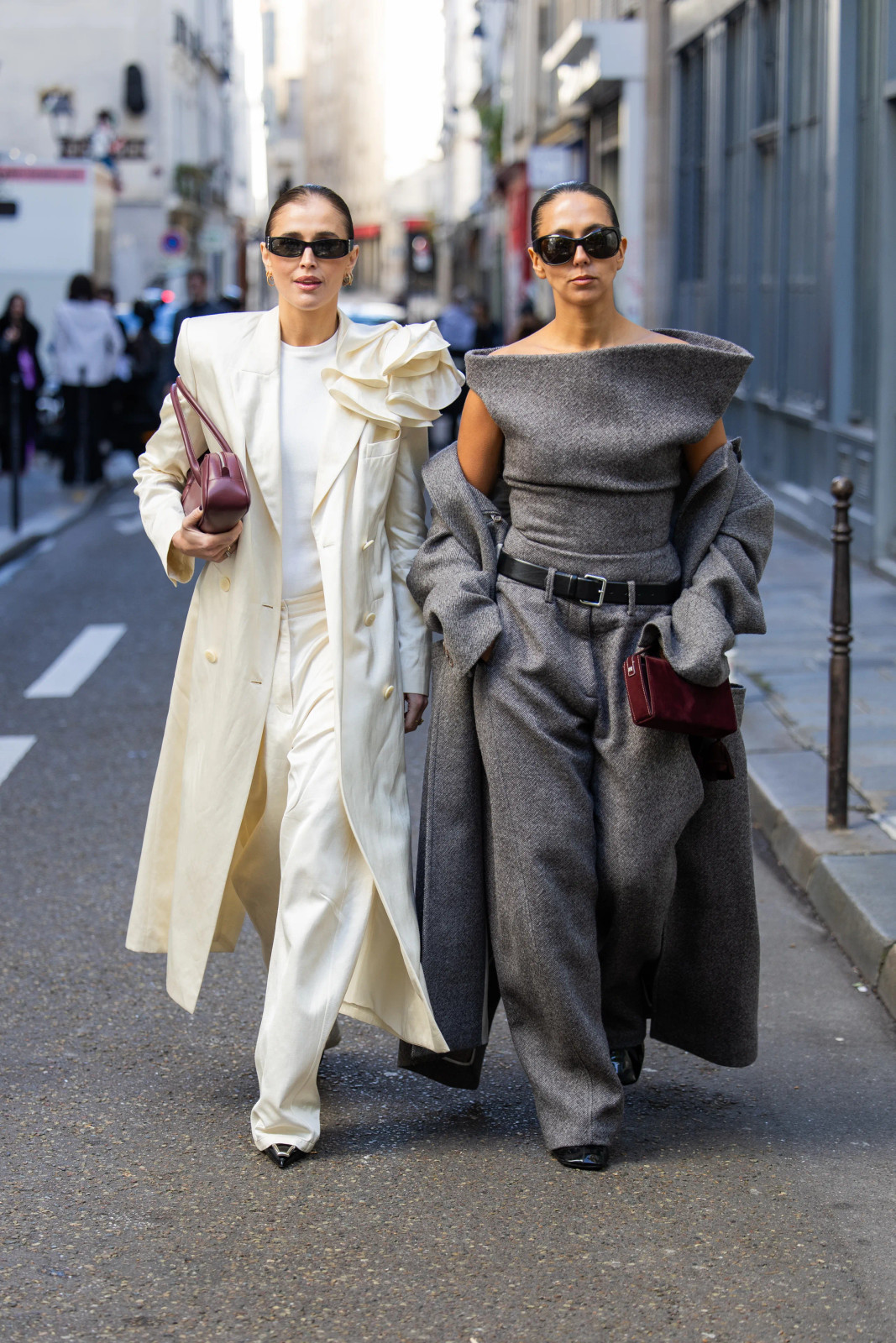 Classic Trench Coat Over a Casual White Tee and Trousers Classic Trench Coat Over a Casual White Tee and Trousers — Spring Europe Outfits 2027