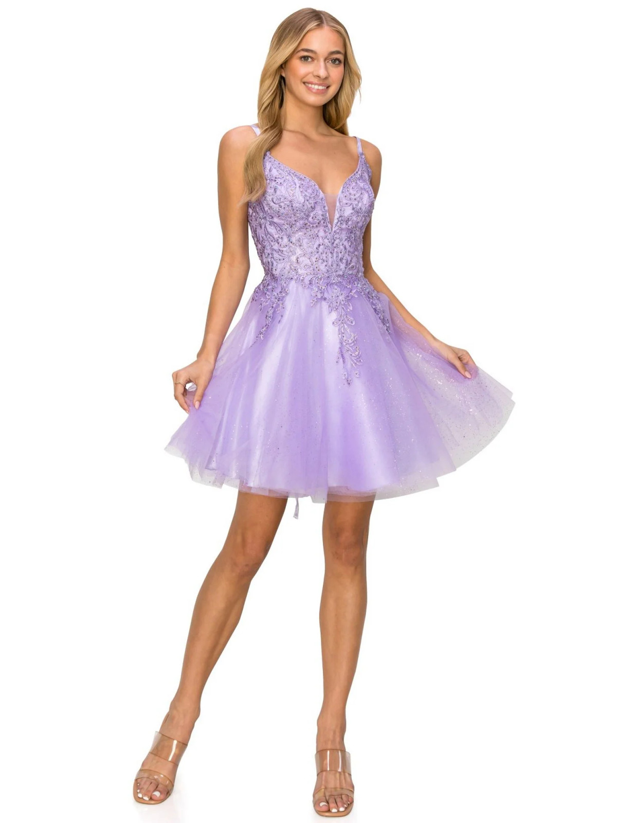 Lavender Glitter Tulle for a Festive Birthday Lavender Glitter Tulle for a Festive Birthday — 18th Birthday Outfits 2027