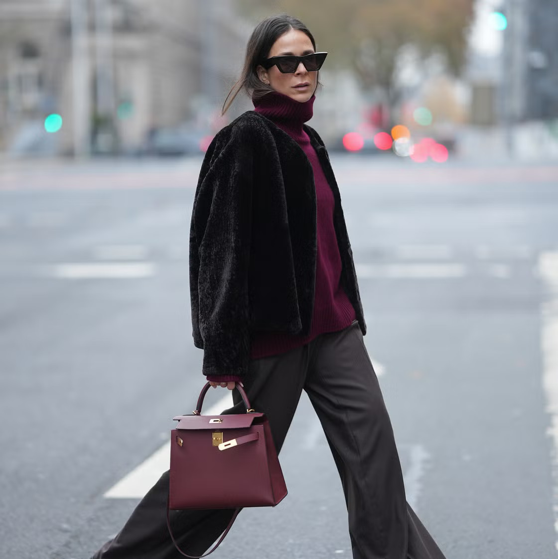 Faux Fur Knit Outfit Idea Faux Fur Knit Outfit Idea — Warm Winter Outfits 2027