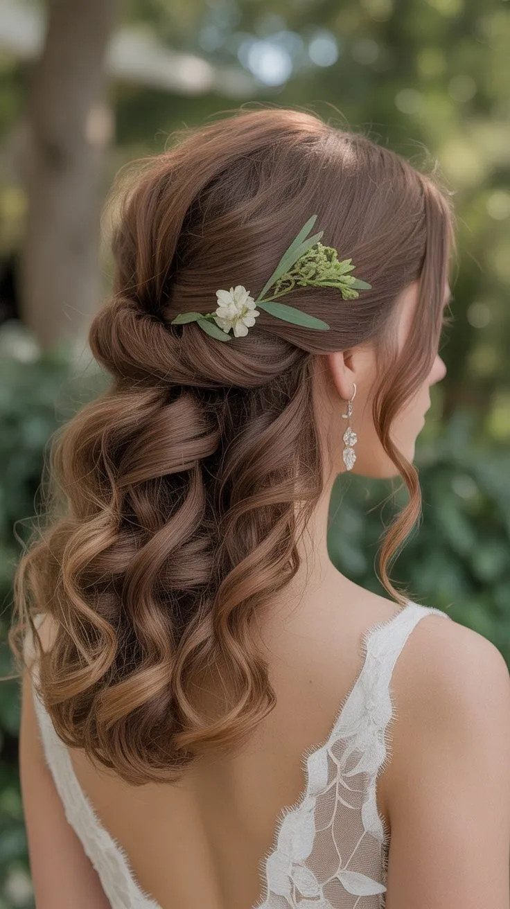Visual Idea — A Half-Up — Greece Hairstyles 2027