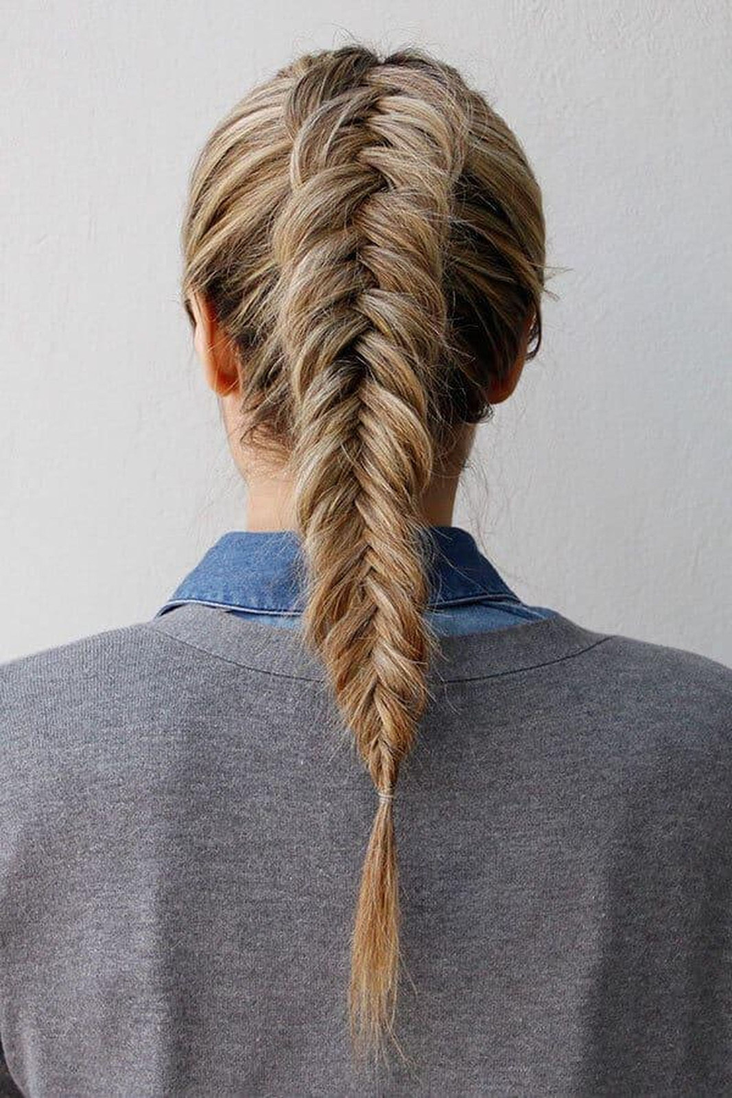 Intricate Blonde Fishtail Braid — Hiking Hairstyles 2027