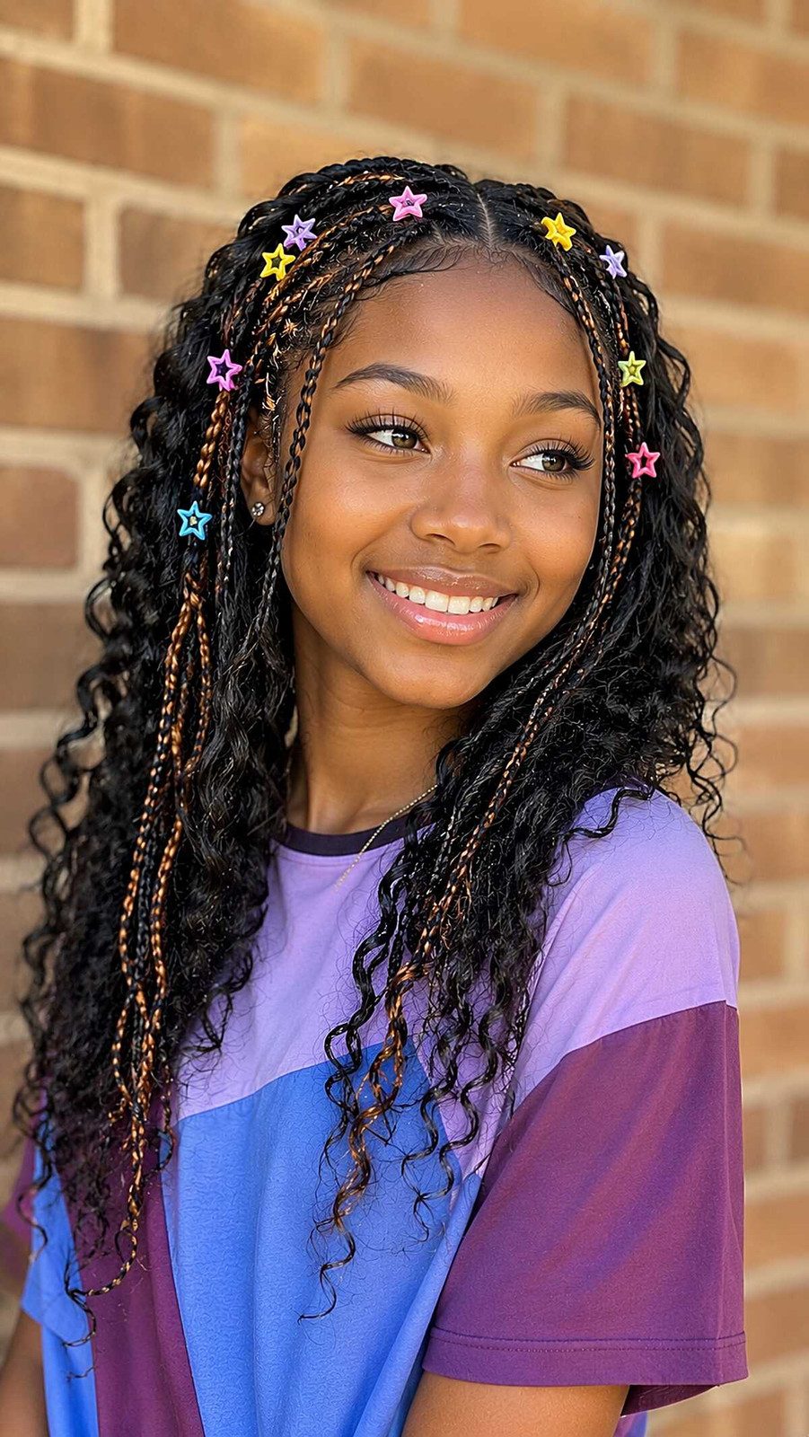 Visual Idea — Curly Ends Middle School Hairstyles 2027