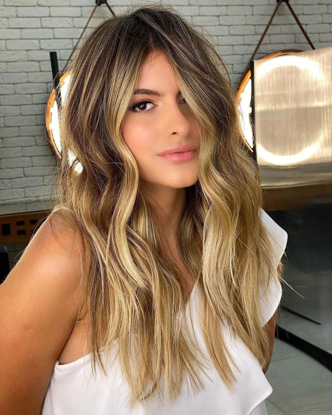 Blonde Balayage With Soft Roots Blonde Balayage With Soft Roots — Beach Blonde Hair 2027