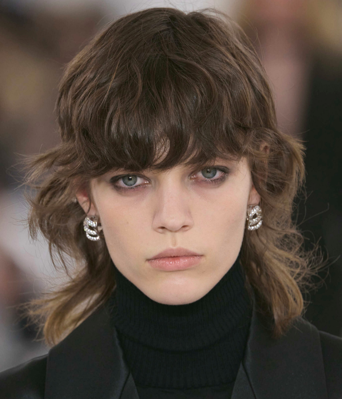 Textured Shag With Wispy Curtain Bangs Textured Shag With Wispy Curtain Bangs — Bangs 2027 for Square Face