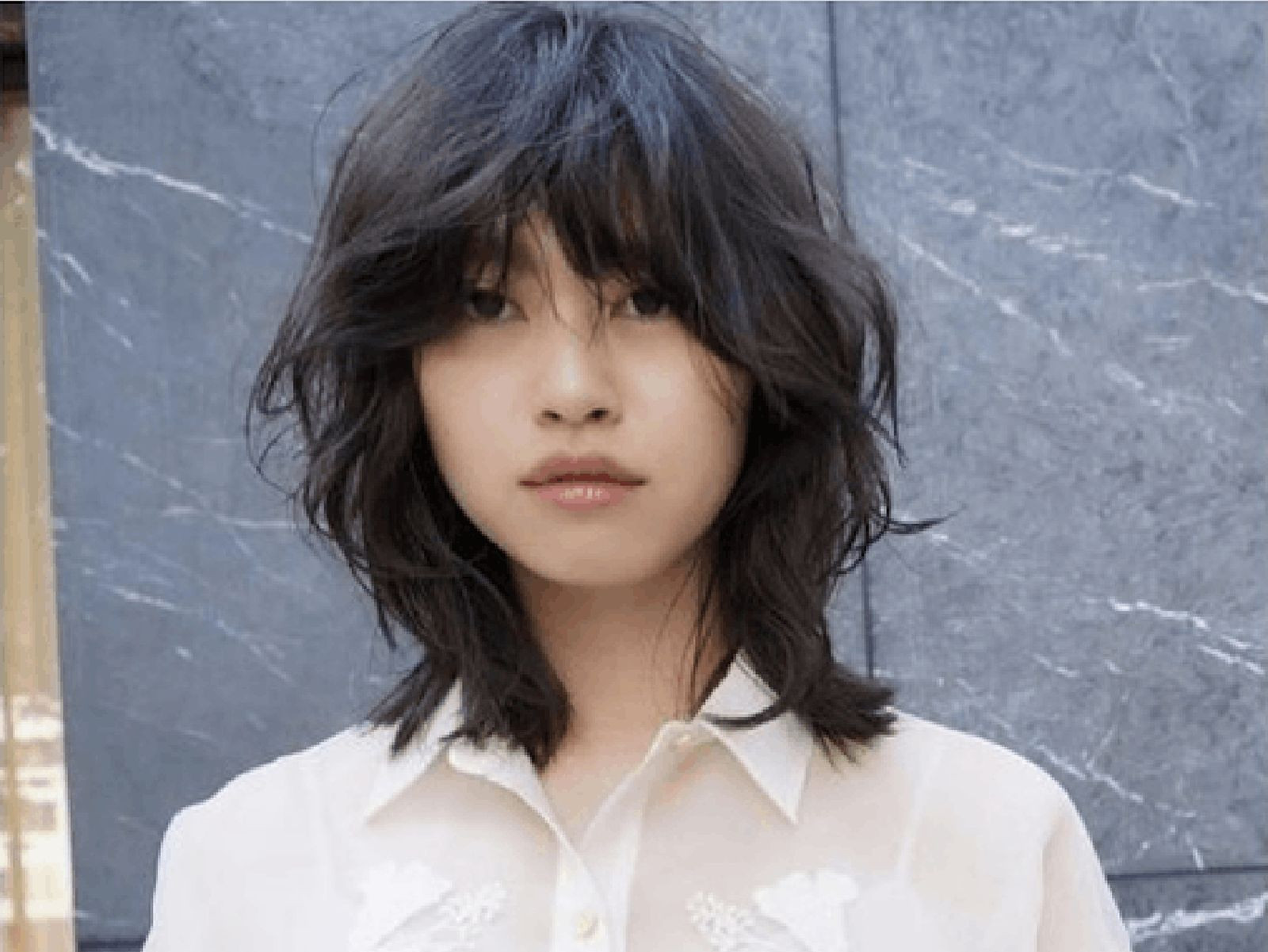 Collarbone Shag With Choppy Bangs — Bold Bangs 2027