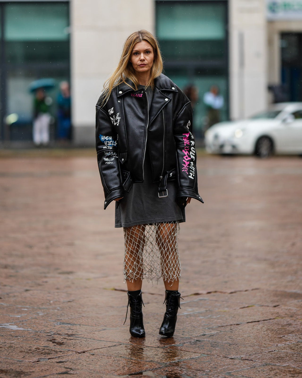 Black Lace-Up Ankle Boots Outfit Idea Black Lace-Up Ankle Boots Outfit Idea — Grunge Outfits 2027