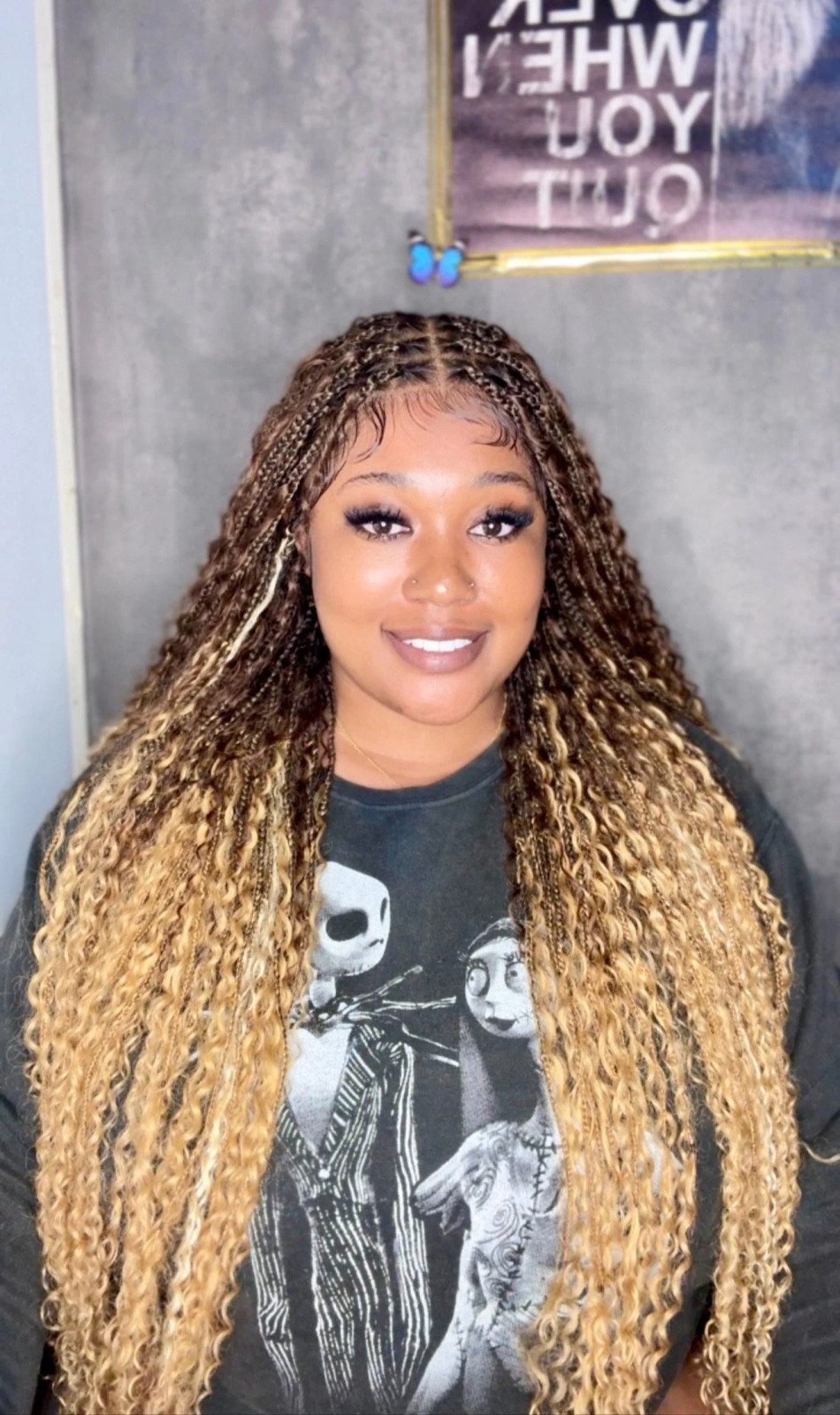 Braided Roots To Wavy Honey Blonde Curls Braided Roots To Wavy Honey Blonde Curls — Honey Blonde Locs 2027