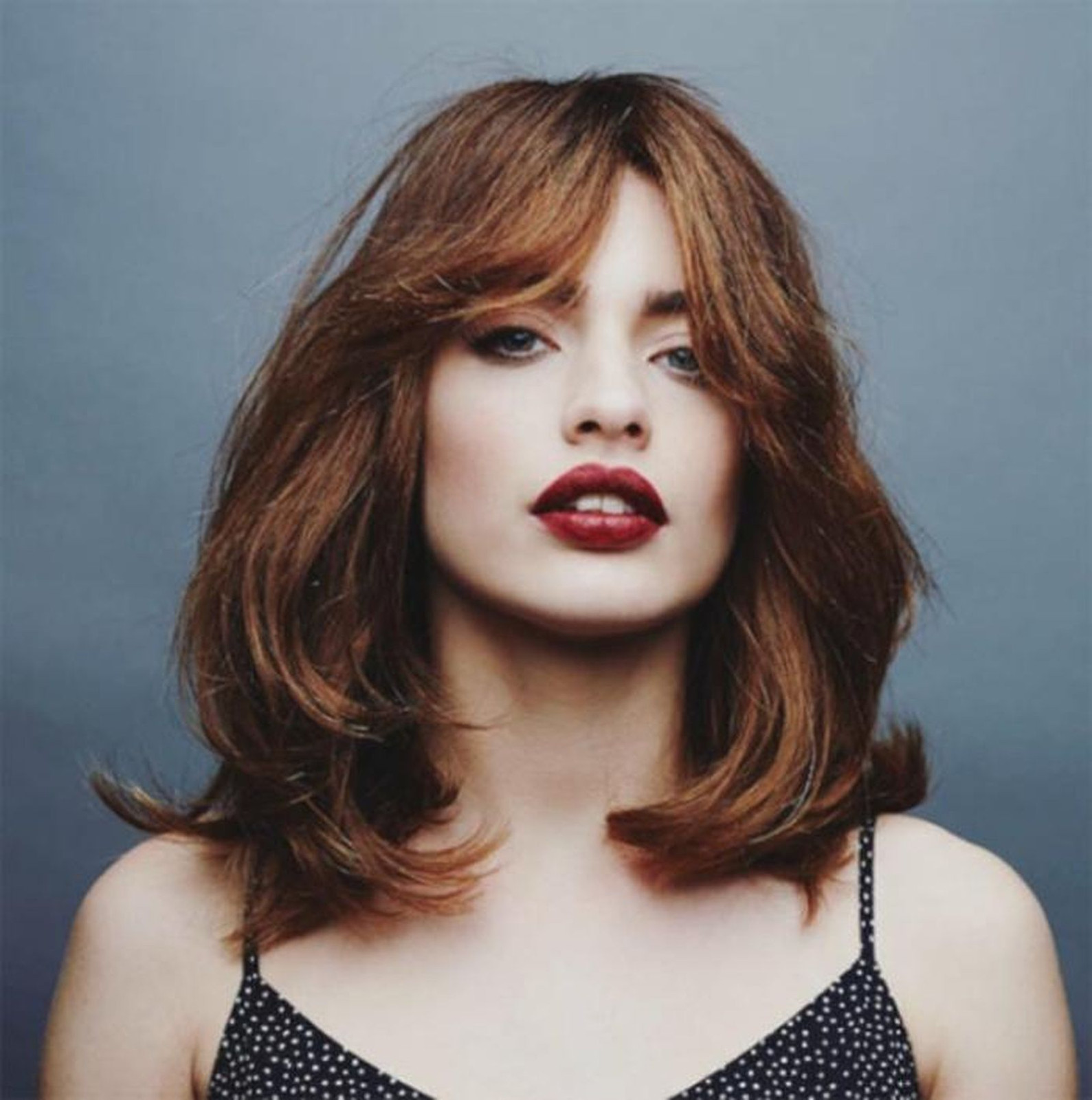 Visual Idea — Close-Up Take Visual Idea — Close-Up Take — Hair Color 2027 for Long Face