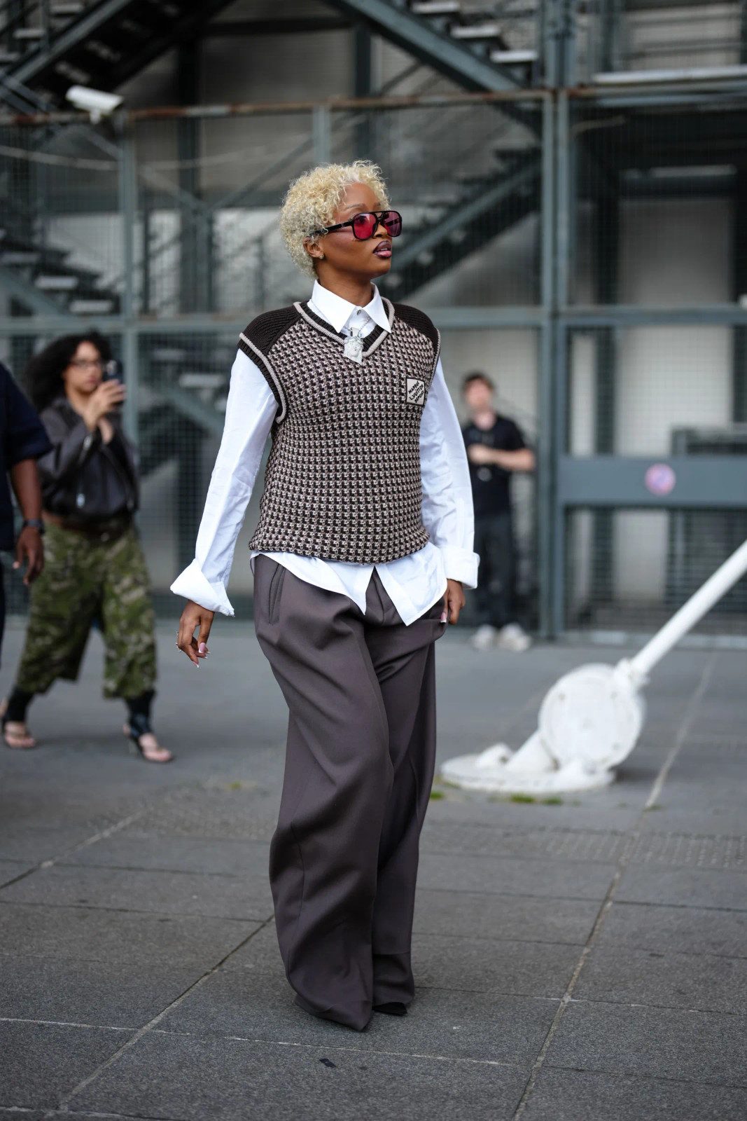 Three-Quarter Outfit Idea Three-Quarter Outfit Idea — Sweater Vest Outfits 2027