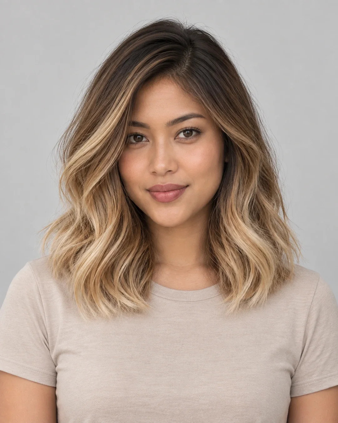 Front View Visual Idea — Beige Blonde Hair 2027