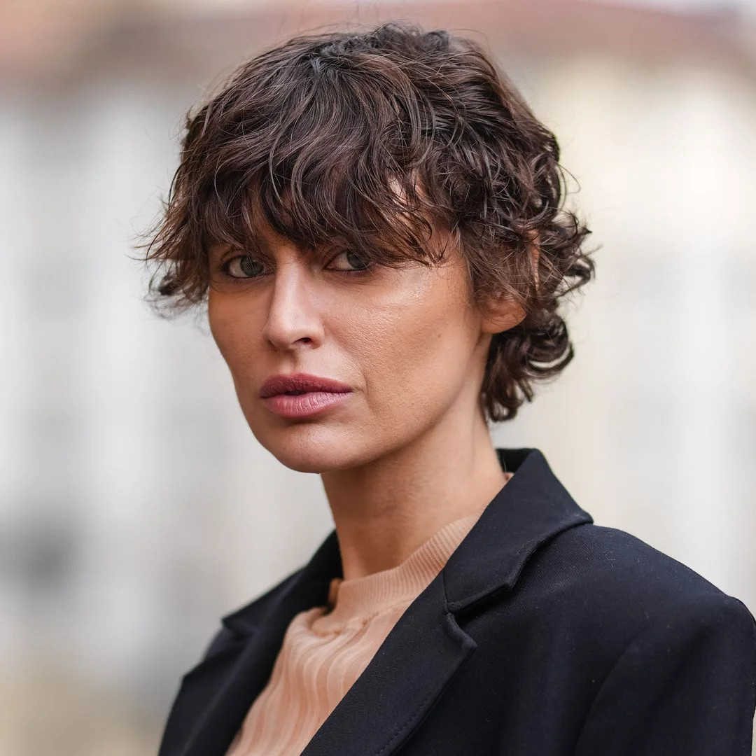 Edgy Messy Dark Brown Pixie Edgy Messy Dark Brown Pixie — Brown Pixie 2027