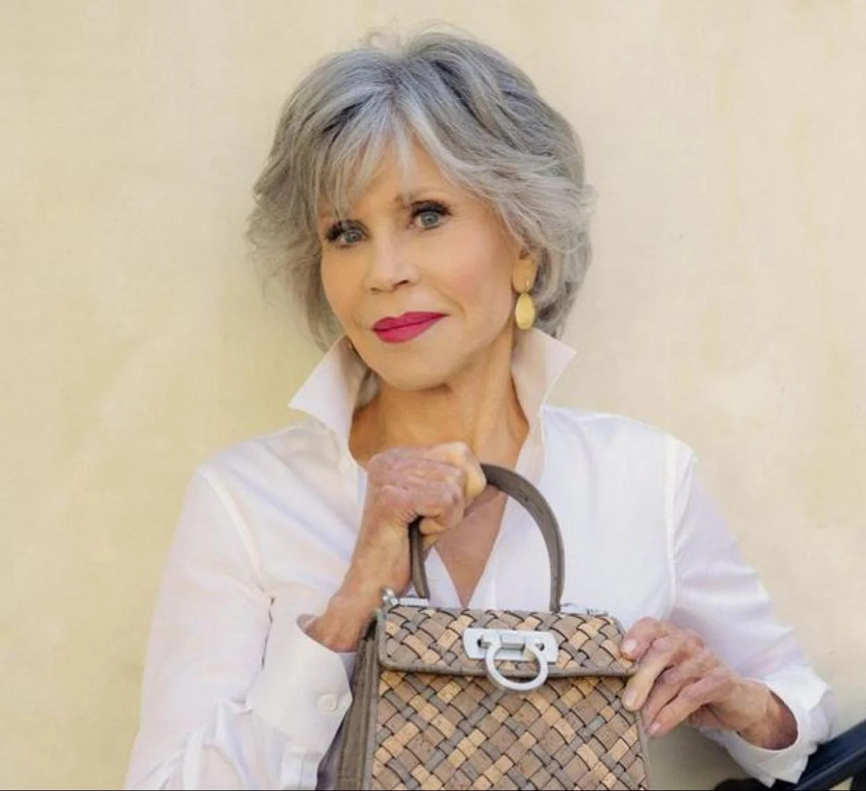 Chic Silver Grey Bob With Bangs — Gray Hair Color 2027