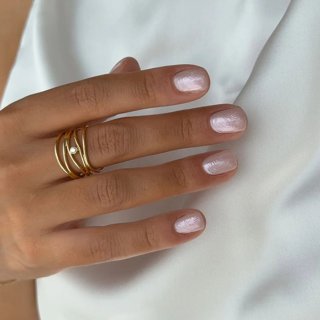Milky Pearlescent Visual Idea Milky Pearlescent Visual Idea — Milky Pink Nails 2027