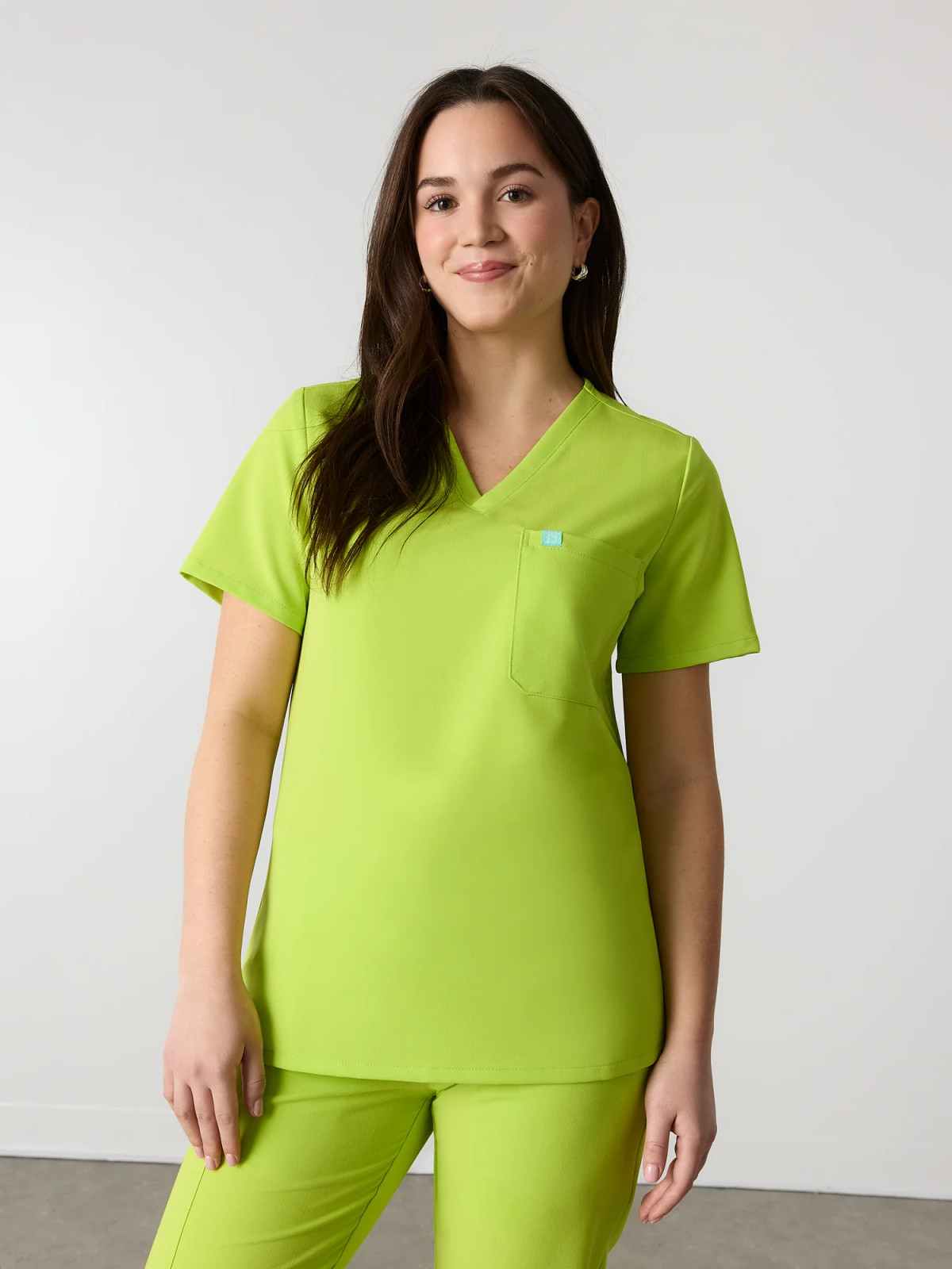 Crisp White V-Neck Scrubs Set for a Professional Aesthetic Crisp White V-Neck Scrubs Set for a Professional Aesthetic — Scrubs Outfits 2027