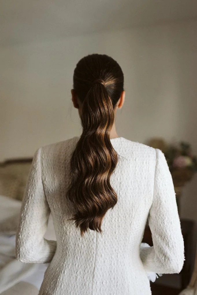 High Ponytail With Defined Waves High Ponytail With Defined Waves — Church Hairstyles 2027