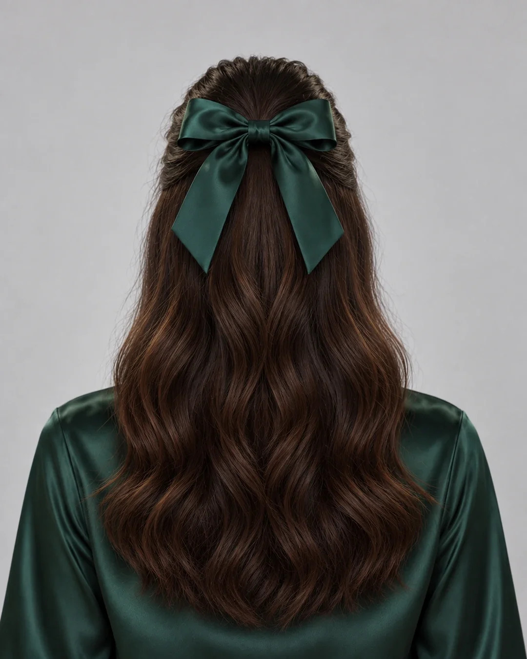 Dark Brown With Subtle Auburn Highlights Visual Idea — Christmas Hairstyles 2026