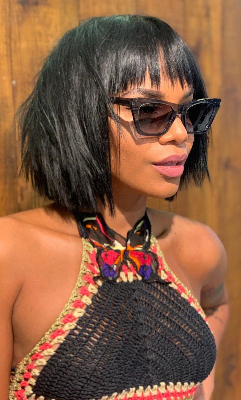 Visual Idea — A Chin-Length Bob With Blunt Bangs — Bob Haircuts 2027