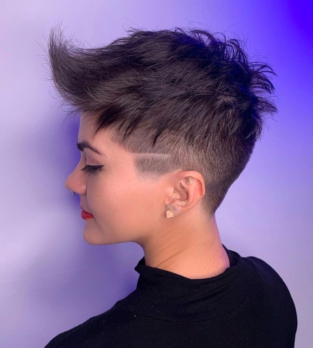 Spiky Linear Design Undercut Pixie Spiky Linear Design Undercut Pixie — Undercut Pixie 2027