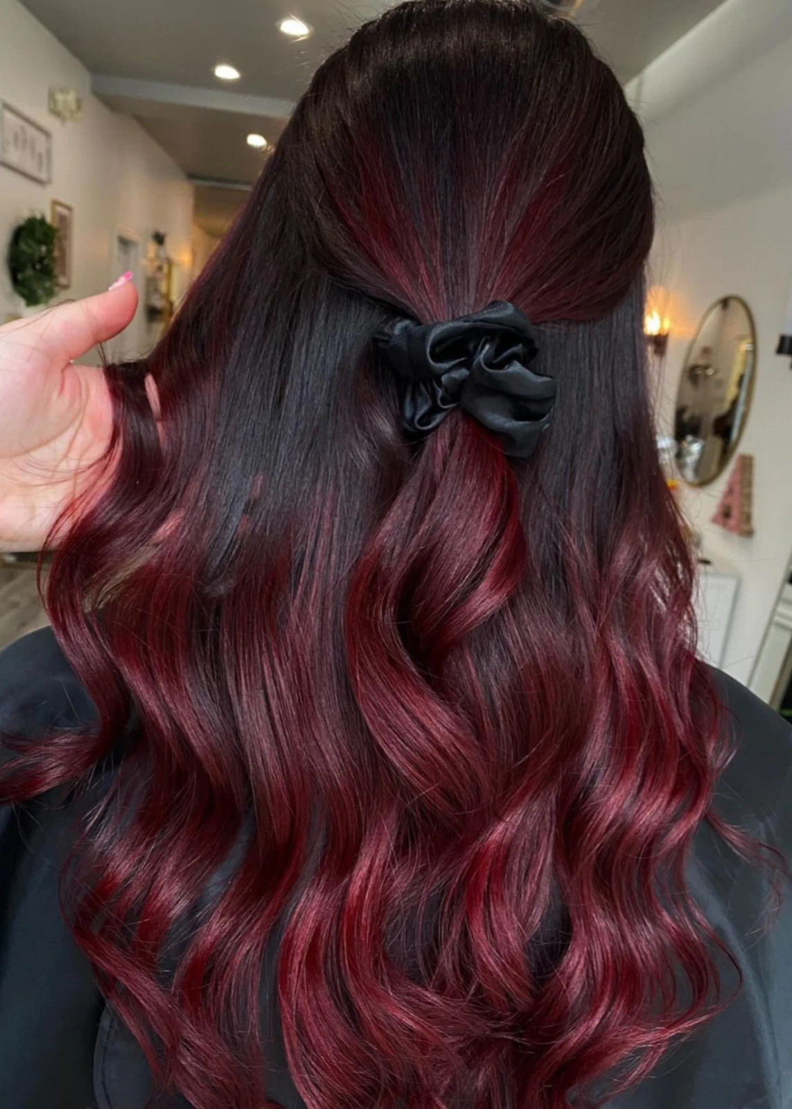 Shoulder Length Visual Idea Shoulder Length Visual Idea — Black Cherry Hair 2027