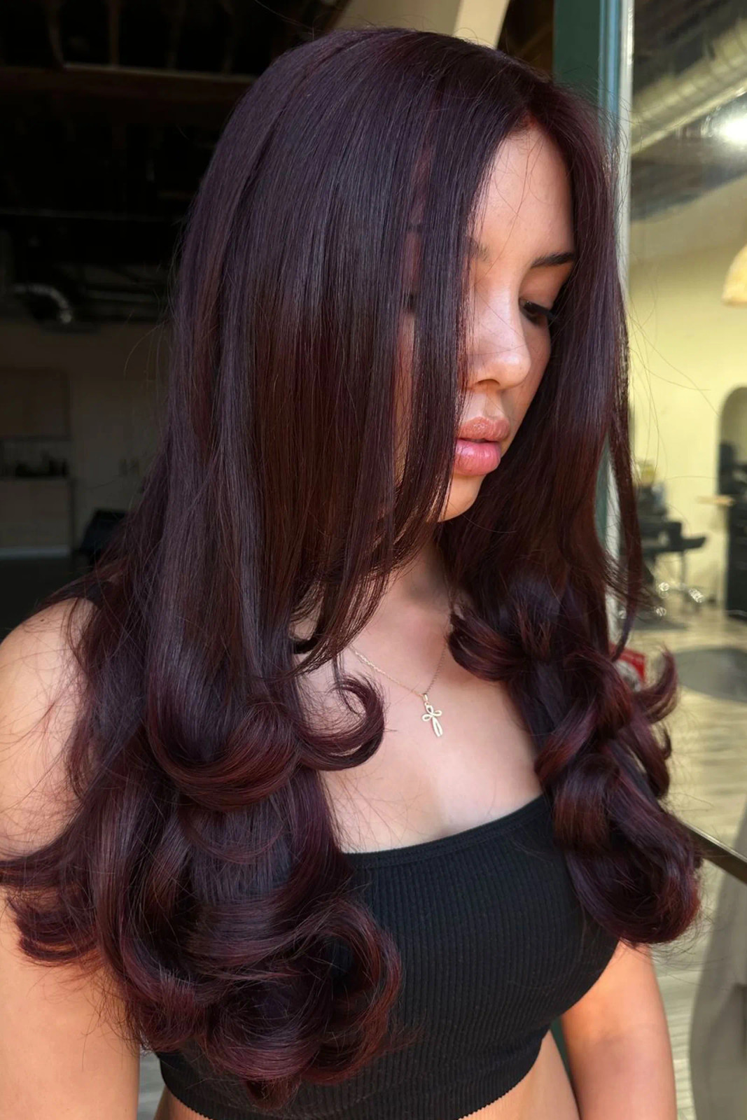 Dark Cherry Visual Idea Dark Cherry Visual Idea — Black Cherry Hair 2027