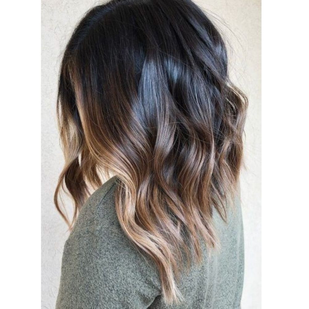 Seamless Balayage Lob Transition Seamless Balayage Lob Transition — Winter Highlights 2027