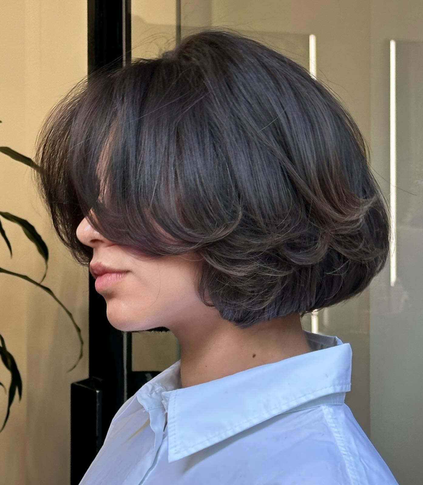 Voluminous Layered Jaw Bob Voluminous Layered Jaw Bob — Jaw Length Bob 2027