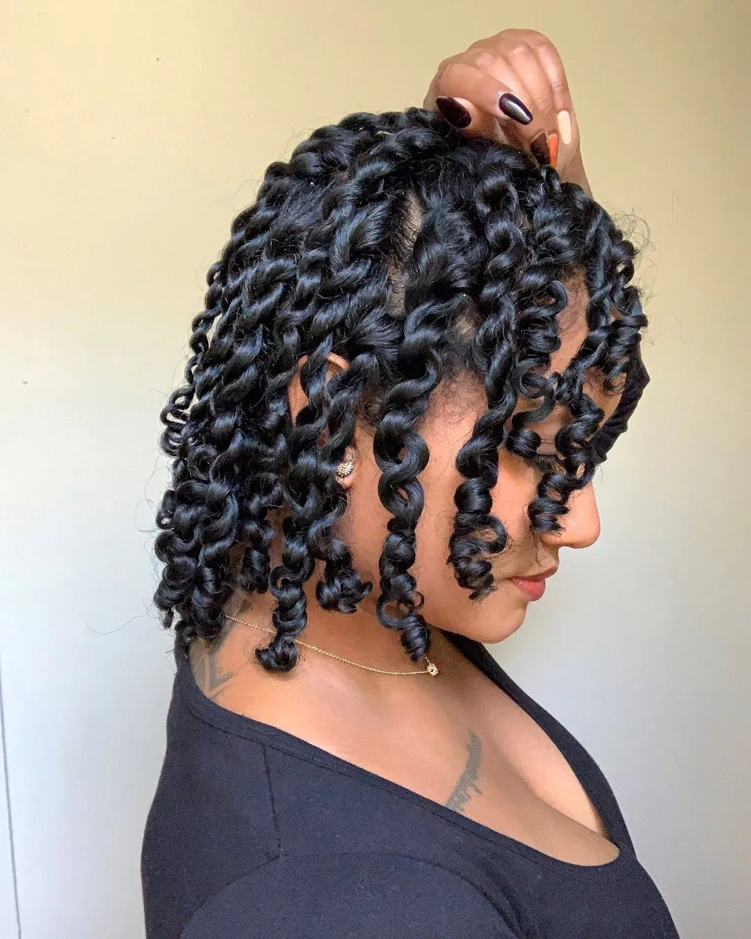 Collarbone Spiral Curls Collarbone Spiral Curls — Knotless Braids 2027 for Natural Hair