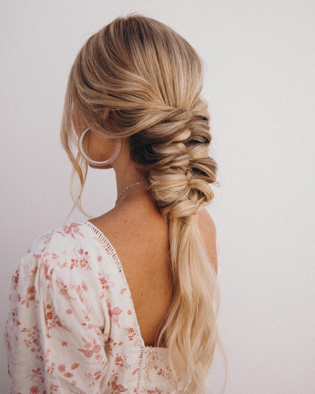Intricate Blonde Braid With Loose Strands Intricate Blonde Braid With Loose Strands — Mermaid Braid 2027