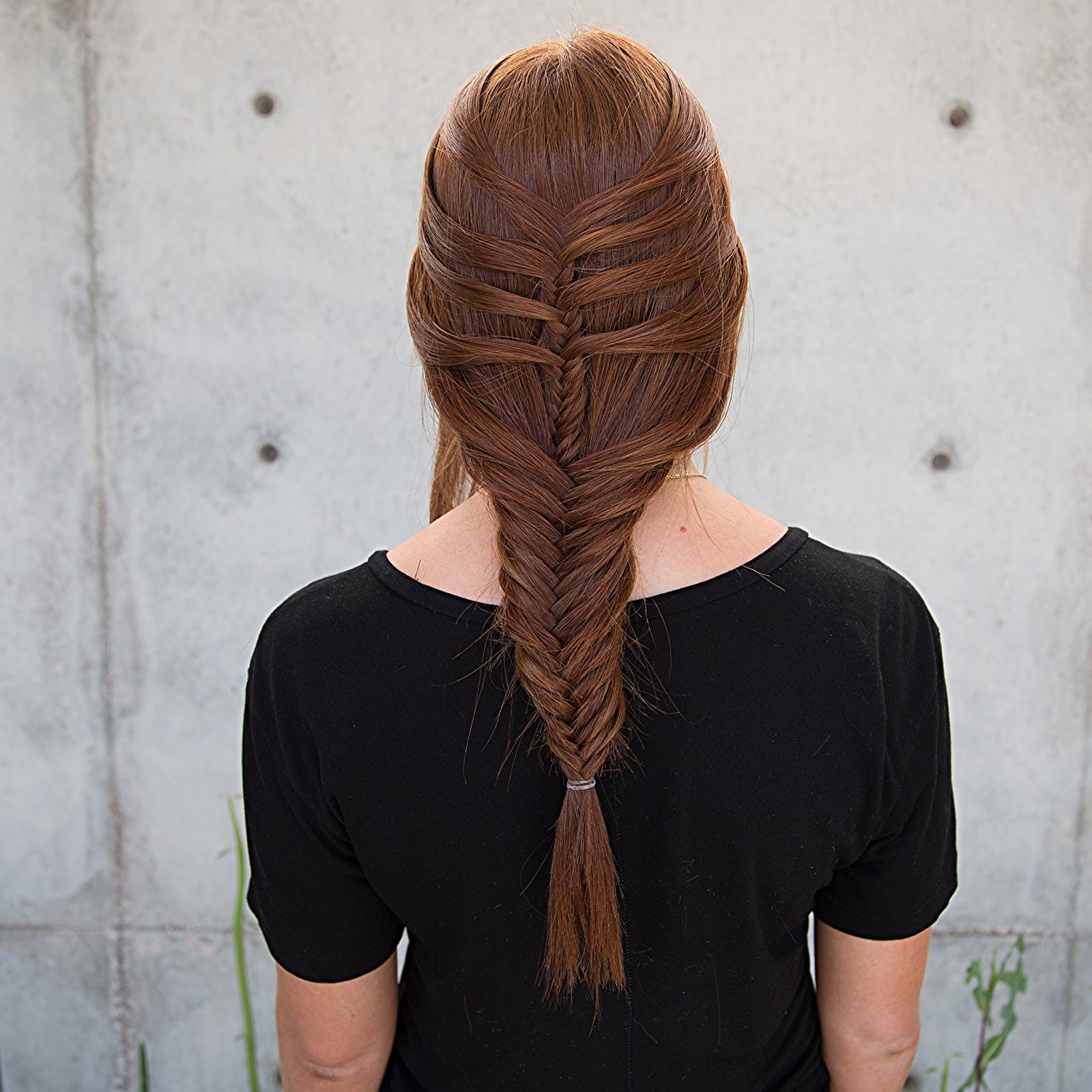 Rich Auburn Uniform Fishtail Braid Rich Auburn Uniform Fishtail Braid — Mermaid Braid 2027