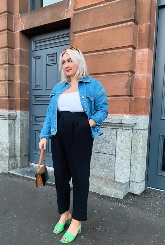 White Tank Printed Wide Leg Trousers Casual White Tank Printed Wide Leg Trousers Casual — Midsize Outfits 2027