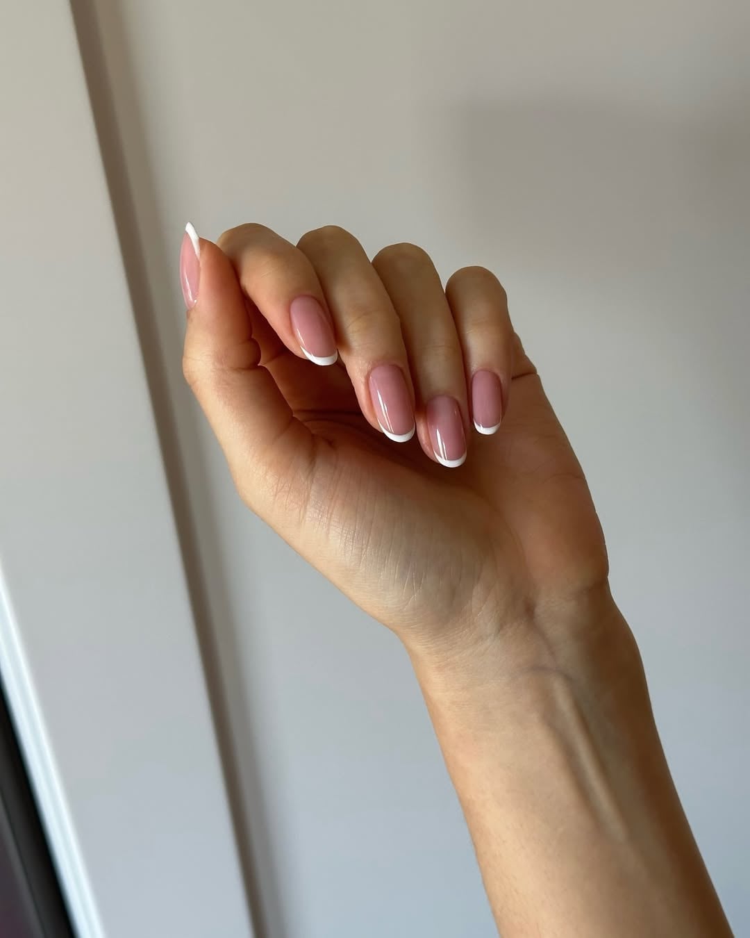 Short Almond Nails Classic French Manicure Short Almond Nails Classic French Manicure — Nail Shapes 2027 for Short Nail Beds