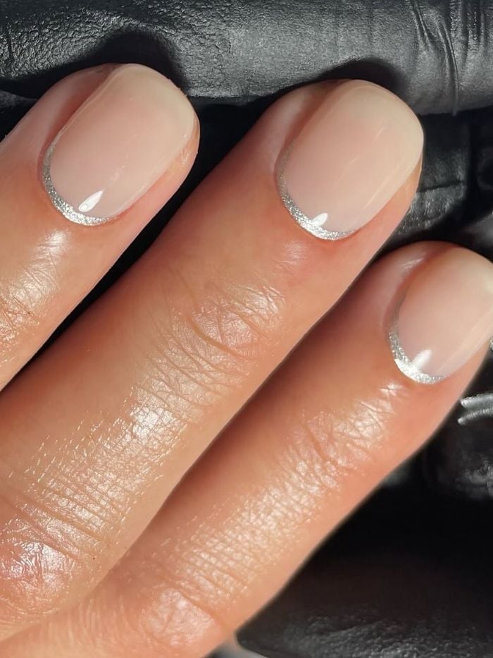 Short Oval Nails Red French Tips Short Oval Nails Red French Tips — Nail Shapes 2027 for Short Nail Beds