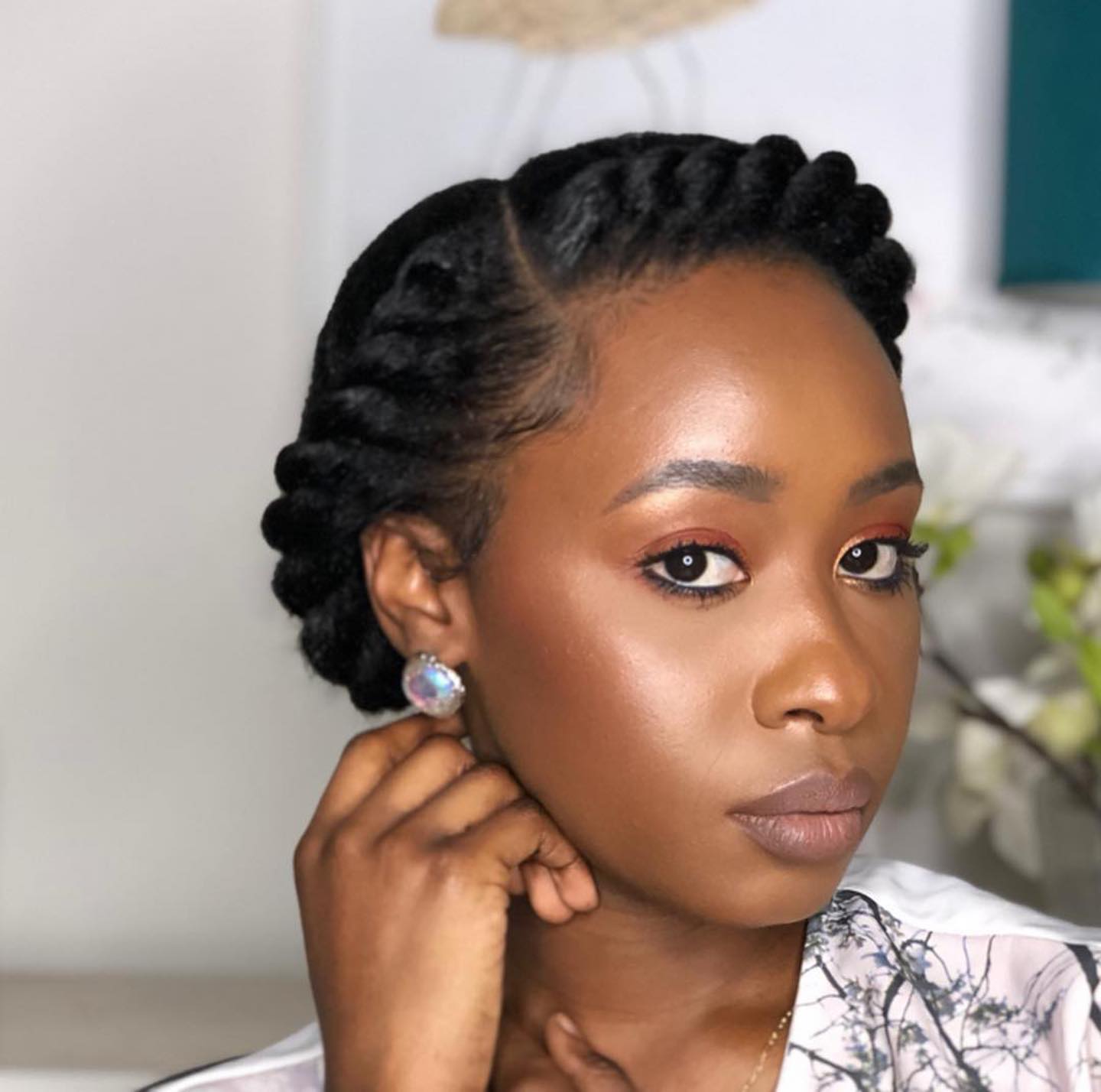 Sleek Flat-Twisted Updo Sleek Flat-Twisted Updo — Natural Braided Hairstyles 2027