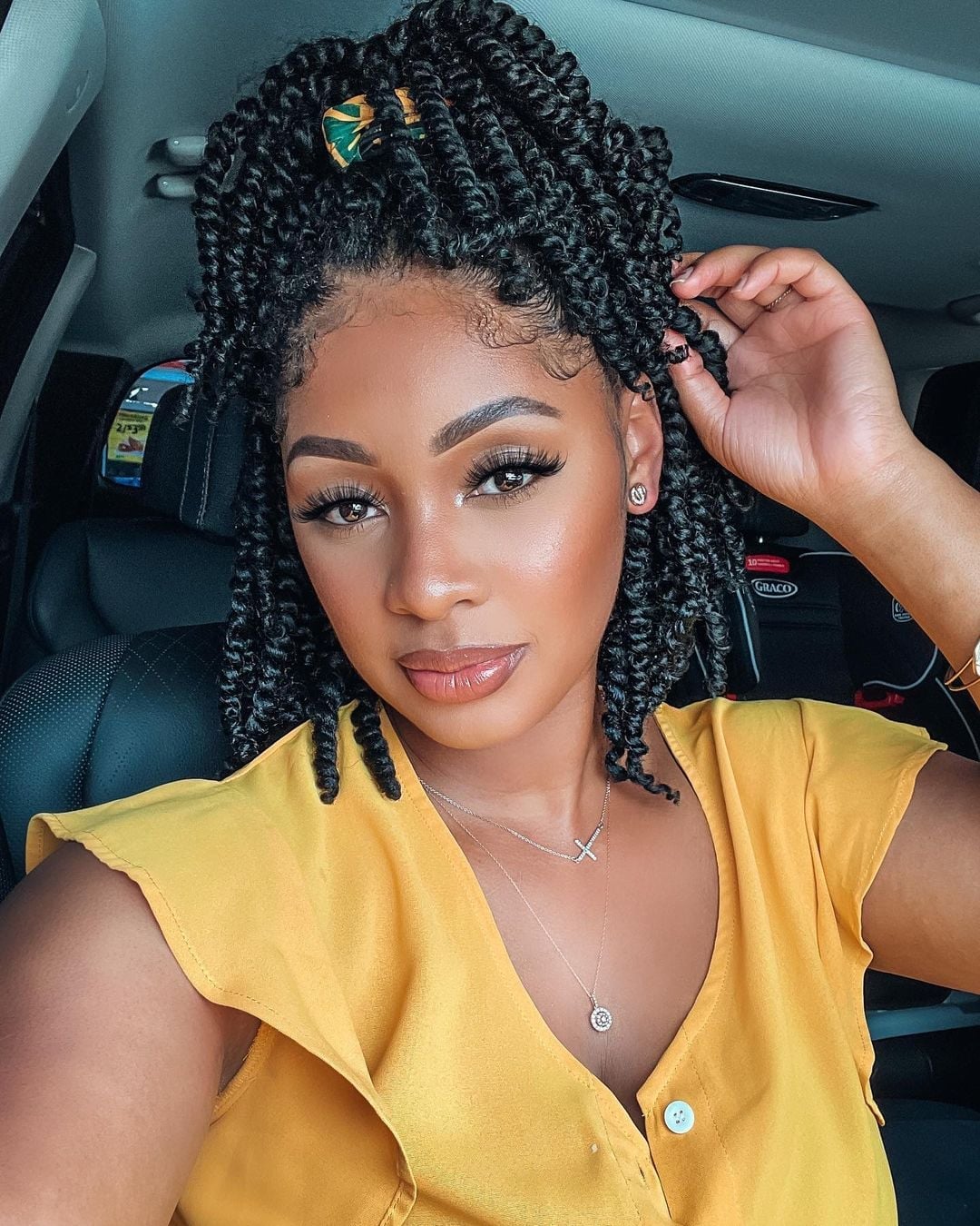 Collarbone Lob With Defined Twists Collarbone Lob With Defined Twists — Natural Hairstyles 2027 for 4A Hair