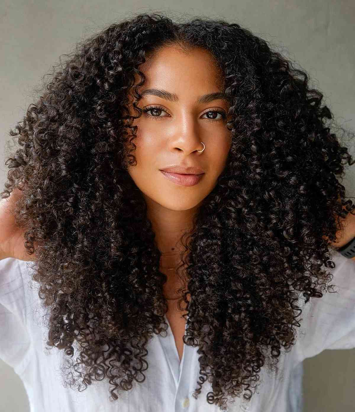 Mid-Back Air Dried Layers With Volume Mid-Back Air Dried Layers With Volume — Natural Hairstyles 2027 for Black Women
