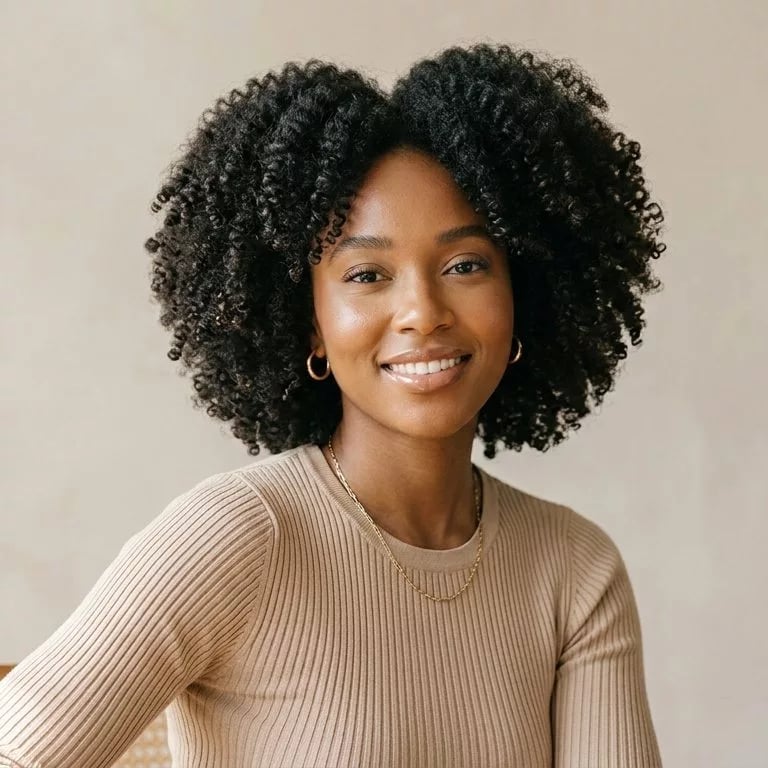 Voluminous Collarbone Curly Blowout Voluminous Collarbone Curly Blowout — Natural Hairstyles 2027 for Black Women